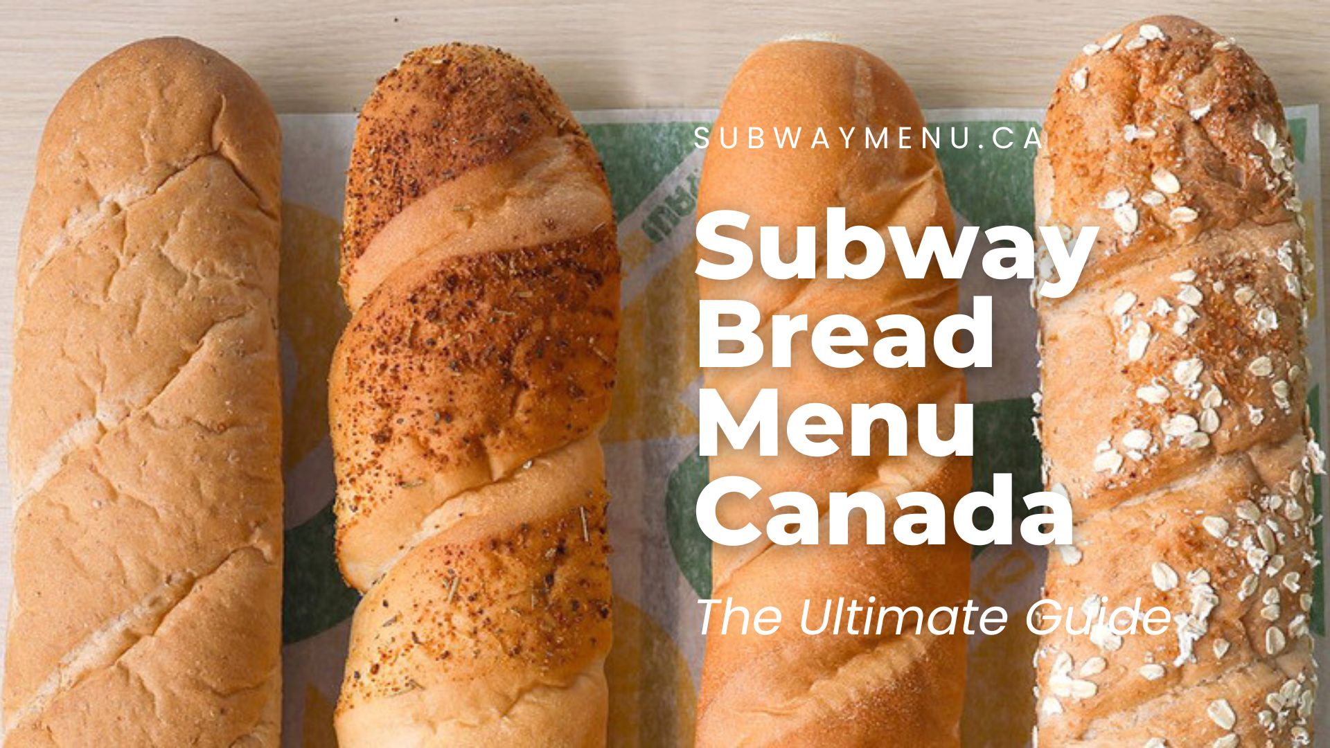 Subway Bread Menu [Updated 2024]