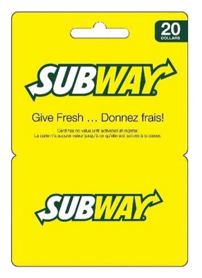 Subway Gift Card Deals