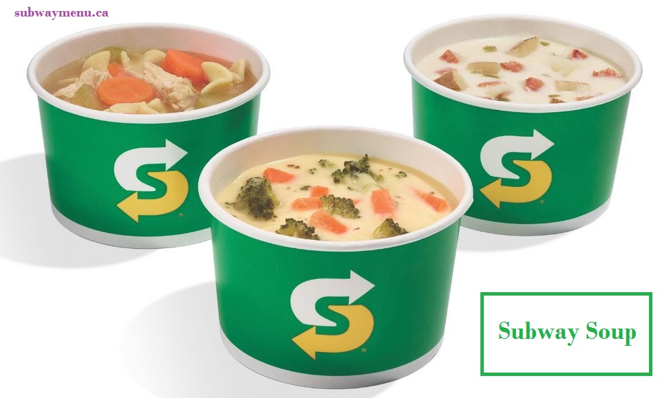 Subway Soup Menu