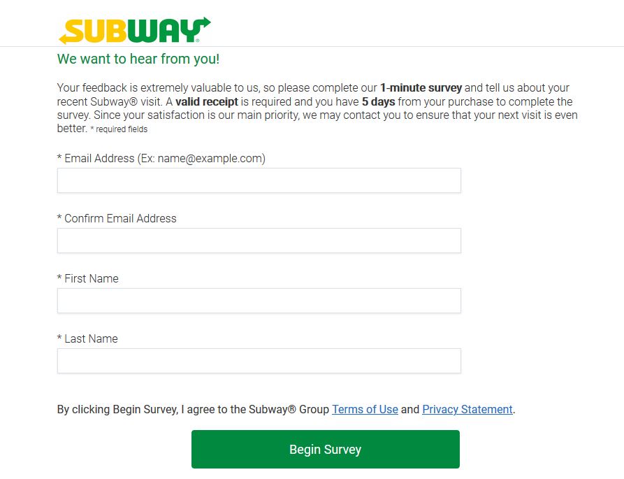 SubwayListens Survey